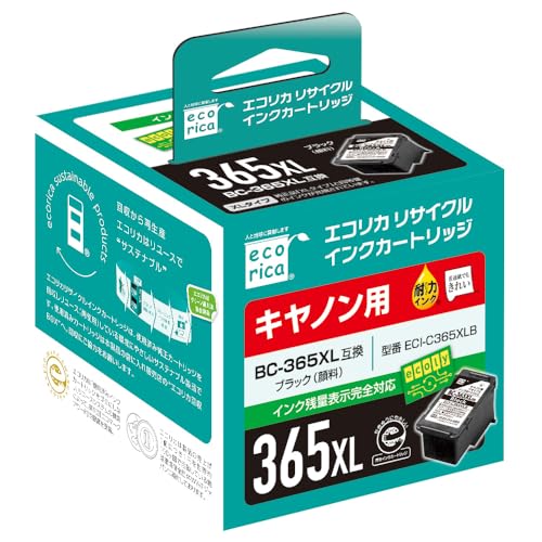 Amazon | ECI-C365XLB | ecorica | トナーカートリッジ 通販